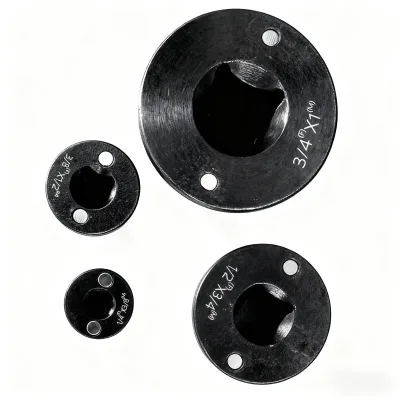 4 Piece Low Profile Impact Adapter Set Double Square Sockets Chrome Molybdenum Steel OEM DIY Tight Spaces Engine Repair