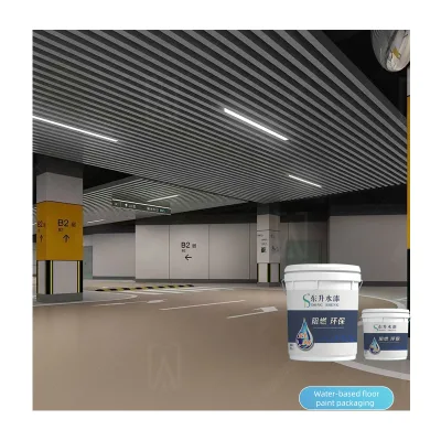 30% Acid Alkali Resistant Eco-Friendly Water-Based Floor Coating Paint Excellent UV Water Resistance Non-Toxic Strong Spray