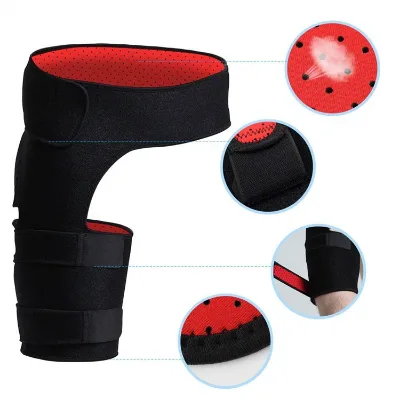 Hot Sales Thigh Support Groin Hip Brace for Adjustable Hamstring Sprain Pain Relief Leg Warp