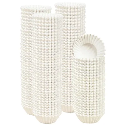 Best-selling Circle Solid-Color Disposable Baking Cup Cake Tray Food-Grade Absorbent Paper Oil-Proof Bottom Support