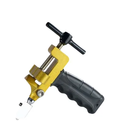Industrial Grade Tile Notcher Handheld Cutting Multi-Functional Diamond Grooving Thick Glass Cutter Brick Opening Gadget Model