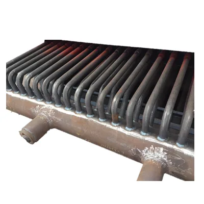 High Efficiency Carbon Steel Thermal Manifold Boiler Headers Horizontal Style High Pressure Water Tube Hot Water Output
