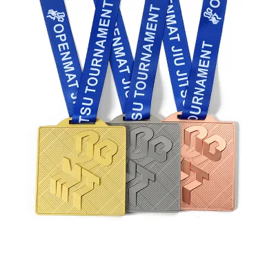 Factory Custom logo High Quality Soft Enamel Zinc Alloy 3D Creative Metal Medal