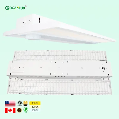 High Quality Commercial Industrial Pendant Light Aluminum 300W 3CCT 135LM/W High Efficiency Indoor LED Linear High Bay