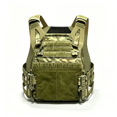 Multicam JPC 2.0 Tactical Plate Carrier Camouflage Quick Release Buckle MOLLE System Outdoor Hunting Combat Training Vest