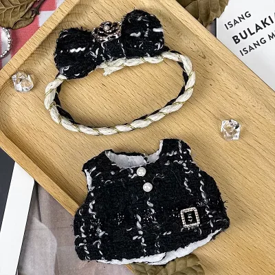 Wholesale LabuboBaby Clothes Only Plush Vinyl Sitting Party Generation Replacement Skirt Suit for Doll Accessories in Labs