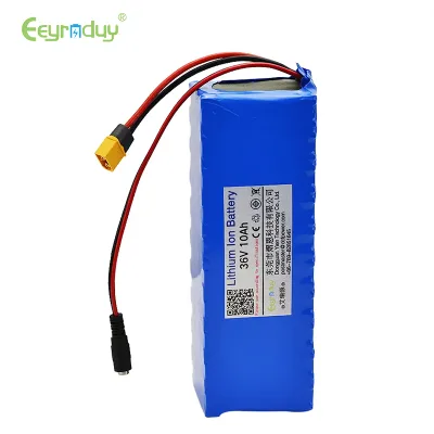 OEM Long Strip 36V 10~50Ah 18650 Lithium Battery Dual Output Connectors for Orchard Pesticide Sprayer & Garden Machinery