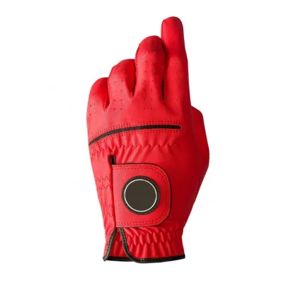 Anti-Slip Breathable Soft Sheepskin Leather Golf Glove for Men/Design Hitting Gloves for Golf