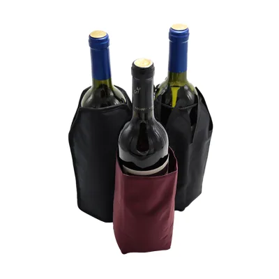 Portable Wine Bottle Cooling Wrap - Durable Material. Keeps Your Favorite Wines at the Perfect Temperature Anywhere.