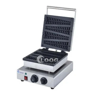 Commercial Lolly Waffle Baker Electric Lolly Waffle Machine for Hotel Use