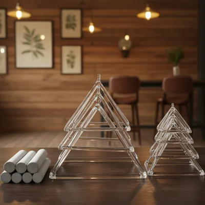 Jinfang Wholesale Crystal Singing Pyramid 3-14 Inch 432Hz/440Hz with Free Mallets Chakra Balance Tool