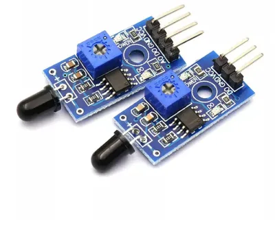 3-point Flame Sensor - Flame Sensor Module - Fire Source Detection Module - Infrared Reception - Light Detection