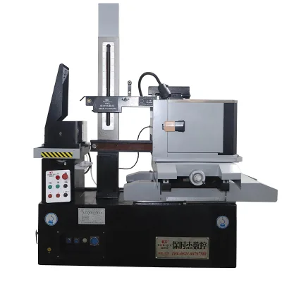 Dk77 Environmental Protection Thickened Castings 1 Year Warranty CNC Wire EDM PLC Control High Precision 0.02mm Ra<2.5m