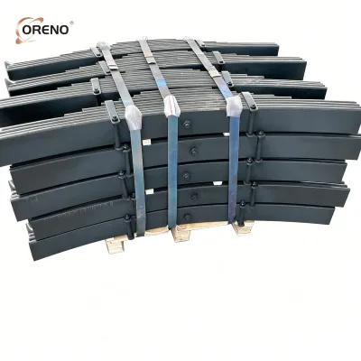 High Tensile Steel Trailer Leaf Spring for Flatbed Lowbed Semi Trailer