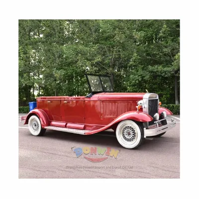 Stable Quality Red Convertible Classic Car for Sale / Cheap Ex-factory Price Classic Car Maneuverable