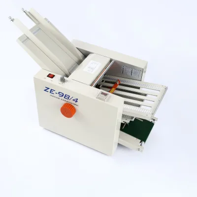 ANDUUK ZE Series A3 A4 Size Paper Folding Machine Manual Booklet Folder Cross Folding Used Condition
