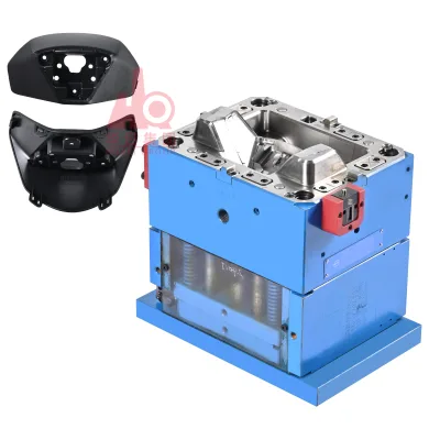 OEM ODM P20 Steel Injection Molding Mold Plastic Hot and Cold Runners for Motorcycle Seat Frame & Household Application