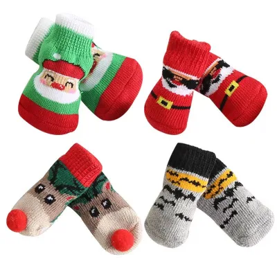 Factory Hot Selling Mini Cutest Cotton Comfortable Pet Socks With Various Patterns for Dog
