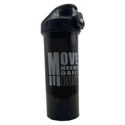 27 oz Plastic Water Bottle With Milliliter Scale Straw Drinking Sports Water Bottle for Fitness Gym Outdoor Leakproof BPA Free