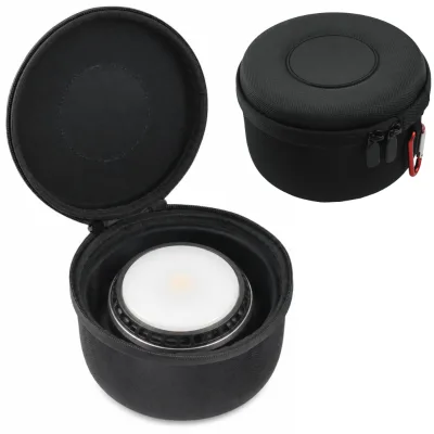 EVA Waterproof Camera Lens Storage Case | Zipper Closure Black EVA case Customizable Size Logo Shockproof Protective Bag