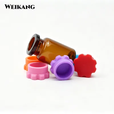 Medical Grade Silicone Insulin Vial Cap 3ml 5ml Eco-Friendly Reusable Leak-proof Airtight Bulk Wholesale OEM High Quality
