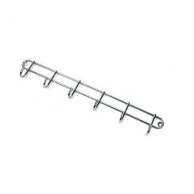 Factory Custom Multifunctional Simple Home Storage Accessory Rectangle Bathroom Hook