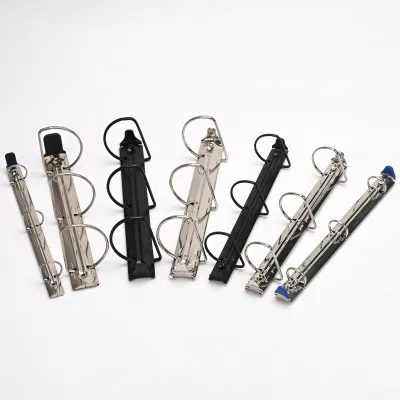 Durable Metal Binder Clips & Ring Binders File Fastener Reusable Rustproof Plating Black Nickel Gold Multi-Size Office Use
