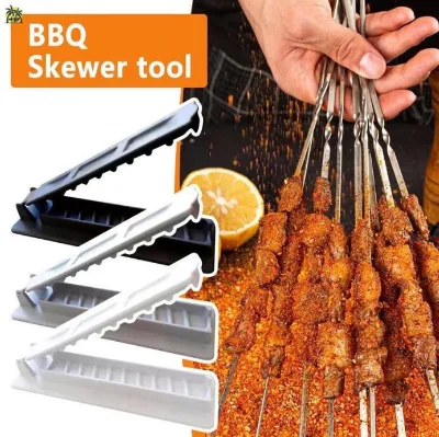 Cross-border Skewers Kebab Maker Grill Outdoor Barbecue Skewer Tool Mold for Quickly Skewering Grilled Meat Skewers BBQ Tools