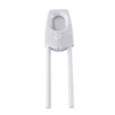 U-Shaped Child Locks for Cabinets Sliding Adjustable Easy to Use Childproof Latch for Knob Handle on Kitchen Door