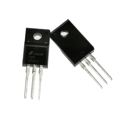 New Original 18N50C Lead Free Through Hole Power MOSFET TO-220F Package for Switching Power Supply