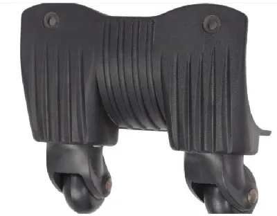 Luggage Wheels , Luggage Parts Manufacturer Wholesale Customized Luggage Angle Wheel Trolley Accessories