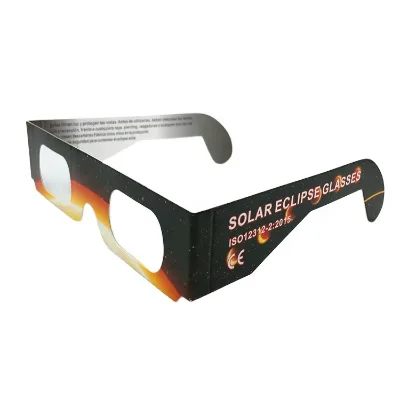 New Design Silver Lens Solar Eclipse Glasses for South America