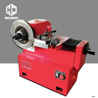220V Brake Disc Lathe Machine High Precision for Car Brake Disc Repair Resurfacing Workshop Equipment