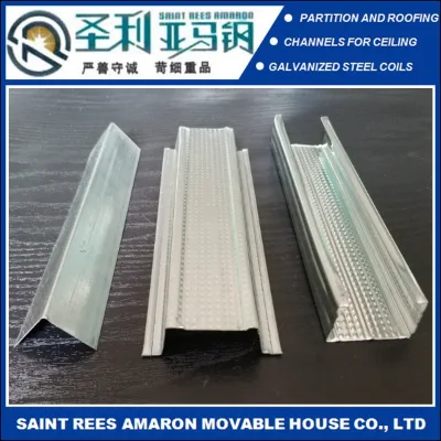 Galvanized Steel Furring Channel/Omega Furring Channel/Ceiling T Grid/Wall Angle/Corner Bead/C Line/Double Furring-Fireproof
