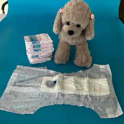 High Quality Wholesale Puppy Training Disposable Pet Diapers Scented Waterproof Non Woven Fabric Dog Pee Diapers