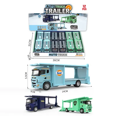 High Quality Customized Diecast Model Car Good Service Promotional Alloy Car Toys for Logistics Company