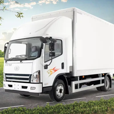 Factory Direct Price Heavy Duty Cargo Trailer Truck Cargo Van Truck Delivery Truck Cargo