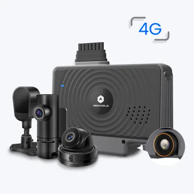 Camara Dash Cam AI 4G GPS Para Gestion De Flotas Taxi Camion Con ADAS DMS