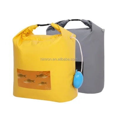 Hot Sale Large Capacity Collapsible Fishing Gear Bag 29 * 23 Inches with Sealed Oxygenation Hole, Car Portable Live Fish Bucket