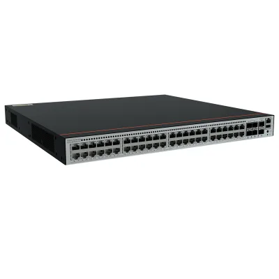 S5735-L48LPN4XE-A-V2 98012397 L3 Enterprise PoE Switch 48x 2.5GE PoE+ 4x 10GE SFP+ 360W/828W PoE Budget IStack Telemetry