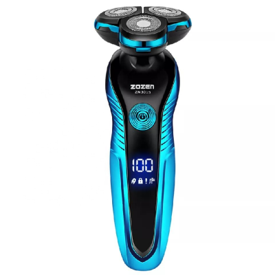 Electric Shavers Men's Led Display 4-in-1 Rechargeable Shaver 3d Professional Washable Electric Shaver