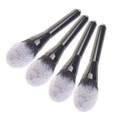 Flame Shape Powder Foundation BB Cream Blush Cosmetic Beauty Makeup Brush Promotion Professional Black Flame Shaped Makeup Brush