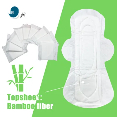Plant-Based Menstrual Pads with Bamboo Charcoal Leak-Proof Biodegradable & Hypoallergenic for Daily Use