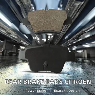 D1621 High Performance Brake Pads for French Passenger Vehicles with Warranty