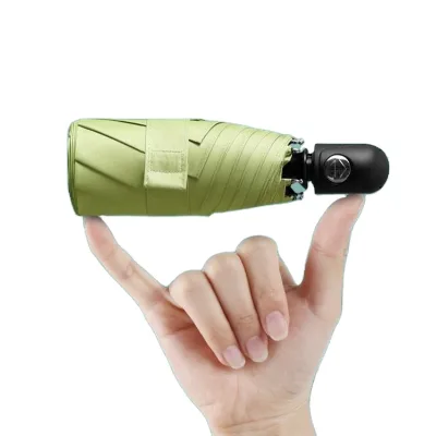 Compact Foldable Design Lightweight Portable and Folding Customizable Portable Mini Pocket Umbrella for Travel and Everyday Use