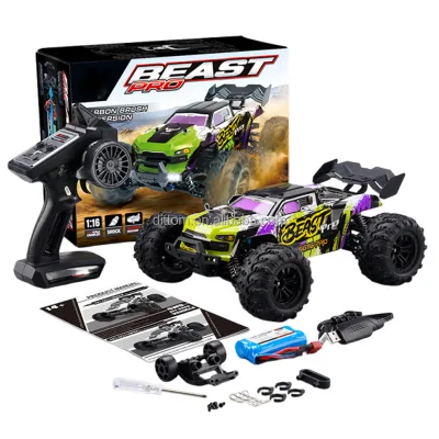 ZLL SG116PRO 1/16 Scale 2.4G 4WD RC Off-road Truck LED Light 40KM High Speed Full Proportion RC Buggy Outdoor for Kids Gift