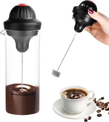 Electric Glass Milk Frother with High Efficiency and High Appearance Level Battery