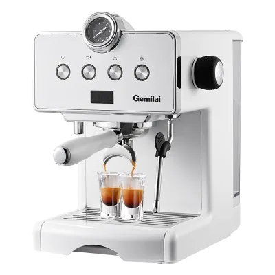 Gemilai CRM3610 Premium Baresta Coffee Equipments 15 bar Semi Automatic Coffee Makers and Expresso Maker Machine Home Use