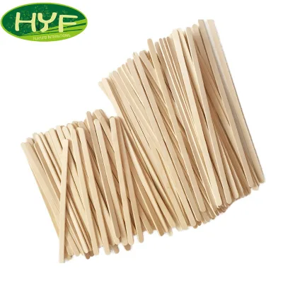 High Quality Wooden Stirrers Are Suitable for Coffee Tea Bamboo