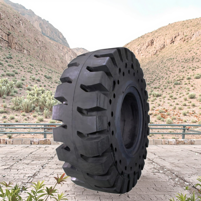 Solid Rubber 16/70-20 Bias Tire Design New Condition Wheel Loader and Excavator Tires with Solid Tyre for Heavy Equipment Use